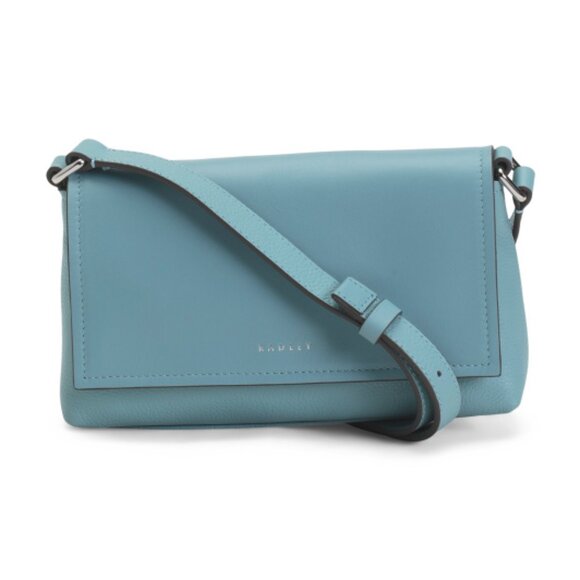 RADLEY LONDON Leather Holmes Avenue Mini Flap-over Crossbody
